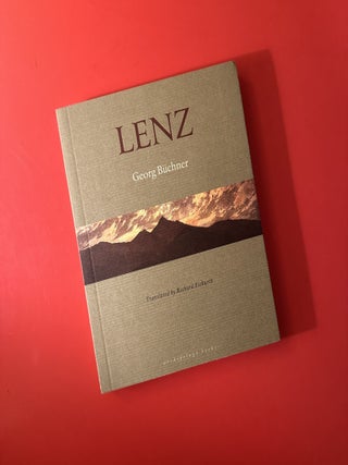 Item #97 Lenz. Georg Büchner